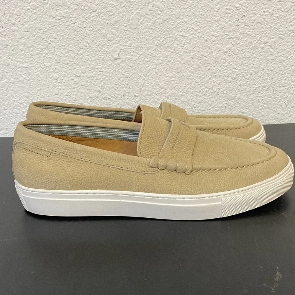 Ted Baker Miicke 6 Nubuck Loafers In Beige 9.5 US